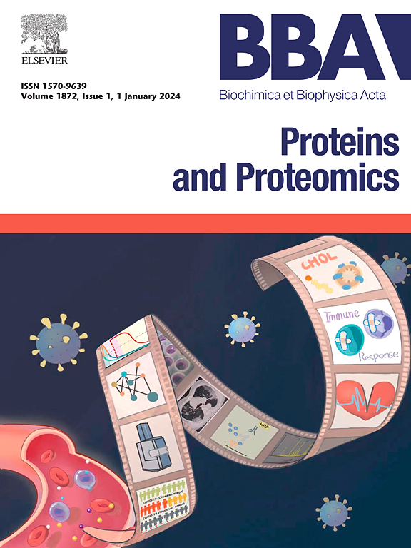Go to journal home page - Biochimica et Biophysica Acta (BBA) - Proteins and Proteomics